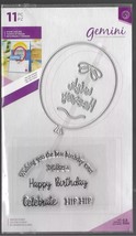 Crafter&#39;s Companion. Gemini. Hip Hip Hooray Stamp &amp; Die Set. Die Cutting - $178.28 MXN