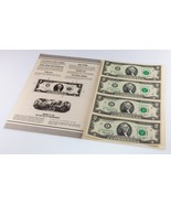 Series of 1976 $2 Federal Reserve Note Sheet (4Pcs) FR# 1935-L* STAR NOT... - €102,34 EUR