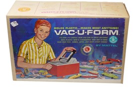 Mattel 1962 Vac-U-Form Mold Kit in Original Box WORKS - $127.39