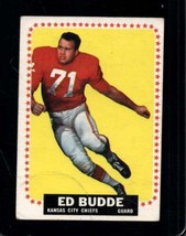 1964 TOPPS #93 ED BUDDE GOOD (RC) CHIEFS *X109688 - $5.39