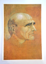 Art Print  &quot;Portrait of Derenik Demerchyan&quot; by Ervand Kochar 1943 - $562.60 MXN