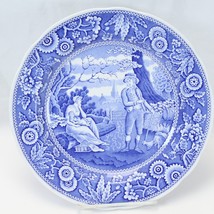 Spode Blue Room Collector&#39;s Plate Woodman First introduced around 1816 10.5&quot; Dia - $14.69