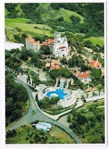 California Postcard Hearst Castle Aerial View John Wagner Collection - $2.96