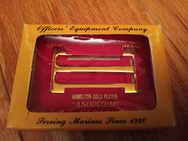 Officers Equipment Company Usmc Marines Belt Buckle Hamilton Gold Plated - £4.66 GBP
