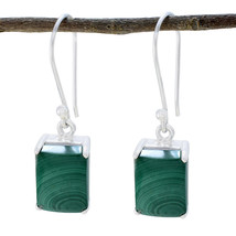 Edelstein-Ohrring Malachit-Ohrring Teacher&#39;s Day Schmuck Selbstgesponnen... - $26.25