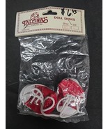 Tallinas Red Lace Up Sneakers Doll Shoes Style 115 Size 6 New Vintage - $92.91 MXN