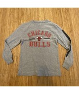 Chicago Bulls boys long sleeve gray Tshirt size M - $13.67 CAD