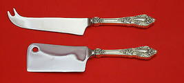 Eloquence by Lunt Sterling Silver Cheese Server Serving Set 2pc HHWS Cus... - £97.45 GBP
