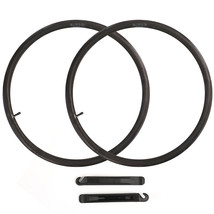 26&quot; X1.95/2.125 Bicycle Inner Tubes Schrader Valve For Mountain Bike Tire Pack 2 - £19.29 GBP