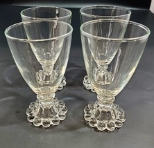 Anchor Hocking Berwick Boopie Water Goblet Vintage Glasses - Set of 4, 4 1/2&quot; - £19.48 GBP