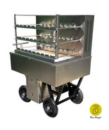 BRAZILIAN CHARCOAL GRILL 23 SKEWERS - PROFESSIONAL GRADE - CATERING MASTER - $9,480.00