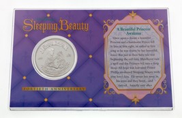 Sleeping Beauty 40th Anni. by Disney 1 Oz. Silver Round w/ Case LE# 0078/1200 - £58.72 GBP