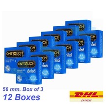 12 x Onetouch Excite Condom Smooth Surface with Lubricated 56 mm. - £31.67 GBP