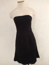 NWT VIE by Victoria Royal Mary Bays Design Strapless Beaded Trim Dress S... - $28.59