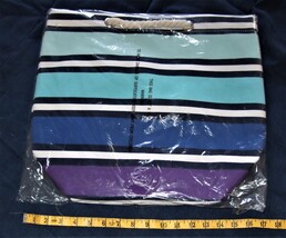 Tote Bag Women Multi-colored Canvas Tote 14 x 18 - $12.00