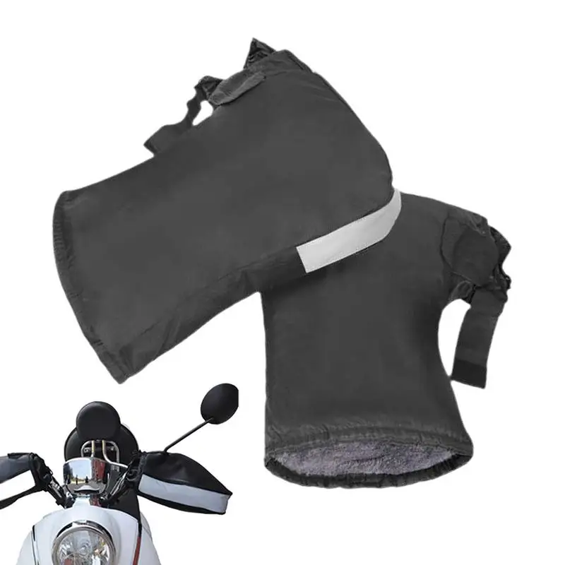 Motorcycle Handlebar Muffs Motorbike Mittens Grip Gloves Cycling Hand Covers - £69.96 GBP