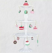 Hallmark 2019 BAKING UP SOME YUM Miniature Ornaments Vintage Looking Tree Set - £40.55 GBP