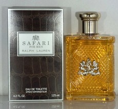 Safari by Ralph Lauren Men 4.2 Oz 125 ml Eau de Toilet Spray - £50.26 GBP