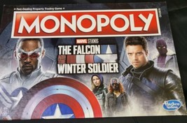 Marvel Studios Monopoly The Falcon and The Winter Soldier Edition Board ... - £11.00 GBP
