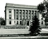 RPPC Flandreau South Dakota SD Moody County Court House  UNP Postcard Q16 - £22.98 GBP