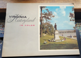 Paperback book Virginia Historyland in color John Smith Landscapes Beauty VTG - £9.58 GBP