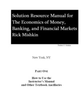 Solution Manual For Economics of Money, Banking, and Financial Markets, ... - $322.01 MXN