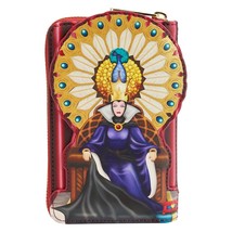 Loungefly Women&#39;s Snow White Evil Queen Throne Wallet Size One Size - $40.59
