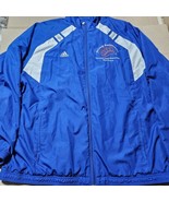 Adidas Missouri Grizzlies Windbreaker Jacket Blue Full Zip Track NBA Men... - £26.48 GBP