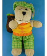 Starbucks Bearista Bear GOLFER plush Teddy Bear 50th Edition. 2006 golf ... - $319.57 MXN