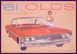 1961 Oldsmobile Brochure Super 88, F85 - $10.67