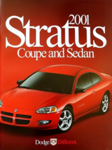 2001 Dodge STRATUS sales brochure catalog US 01 SE ES R/T - $8.00