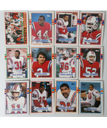 1989 Topps New England Patriots Team Set of 12 Football Cards - £3.18 GBP