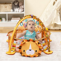 Baby Play Gym Mat Activity Center Soft Padding Arch Design Portable Storage Bag - £46.64 GBP