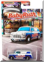 Matchbox - Austin Mini Van: &#39;19 MBX Candy Series *Silver Edition / Baby Ruth* - £2.34 GBP