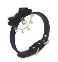 Handmade Bean Chain Choker Collar Necklace Lolita Bow Collar - £51.99 GBP