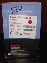 Thermo Scientific 94052410 Finntip 1000µL Filtered Pipet Tips / Box of 960 - $148.50