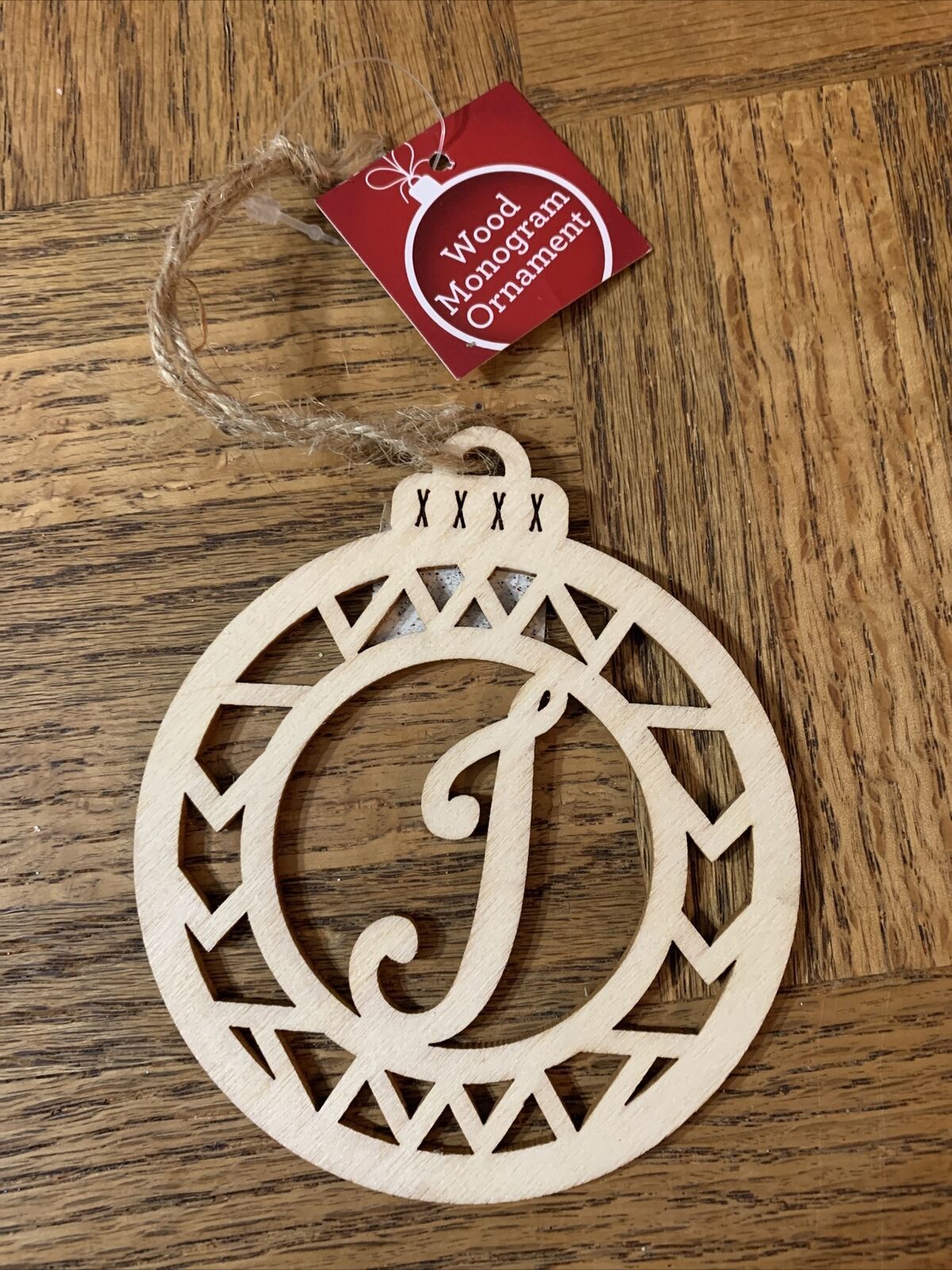 J Christmas Ornament - $7.47