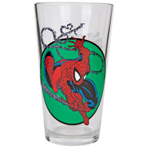 Spider-Man Marvel Comics Classic Series Web-Slinging Toon Tumblers Pint Glass M - £17.56 GBP