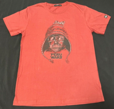 Rostock Peru Maroon Peru Wars Star Wars Graphic Short Sleeve Tee Size Sm... - $10.98