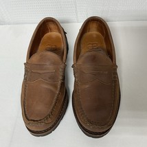 Sequoia by Allen Edmonds Penny Loafers Mens 10D Brown Slip On Round Toe ... - $1,172.41 MXN