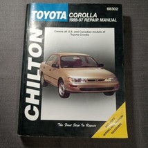 Chilton Repair Manual Toyota Corolla 1988-1997 Used #68302 - £7.02 GBP