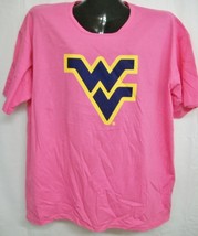 West Virginia Mountaineers Pink Scoop Neck Tee Shirt XXXL - $14.73