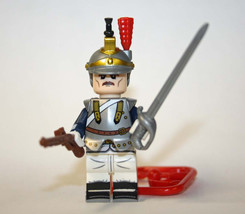 Building Toy French Heavy Calvary Napoleonic War Waterloo Soldier Minifi... - £5.92 GBP