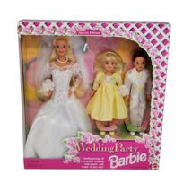 Vintage 1994 Barbie Wedding Party Gift Set Stacie + Todd # 12489 Mattel New Box - £21.98 GBP