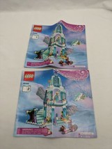 Lego Disney Frozen Elsa&#39;s Sparkling Ice Castle Instruction Manuals Only - £13.83 GBP
