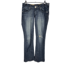 Yoki Bootcut Jeans 26 Women’s Dark Wash Pre-Owned [#2256] - £15.66 GBP