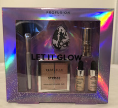 Profusion Cosmetics Let It Glow 6 Pc Makeup set   Sealed new.  - $15.53