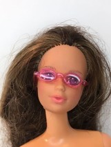 Vintage Barbie Pink Tinted Sunglasses Glasses Doll Not Included Unmarked - £5.57 GBP