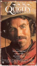 Quigley Down Under VHS Tom Selleck Laura San Giacomo Alan Rickman - £1.55 GBP