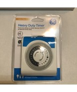 GE 24-Hour Heavy Duty Indoor Plug-in Mechanical Timer, 2 Grounded Outlets - $320.24 MXN